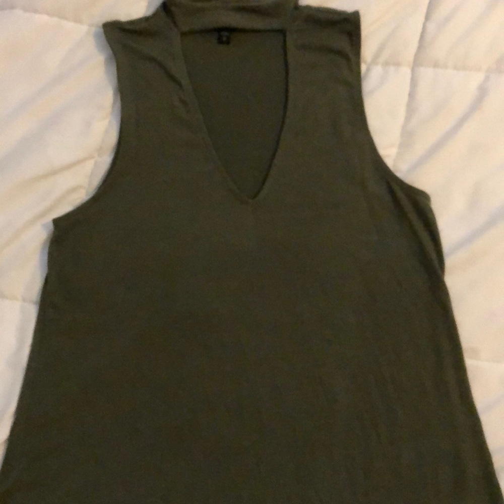 Army green top
